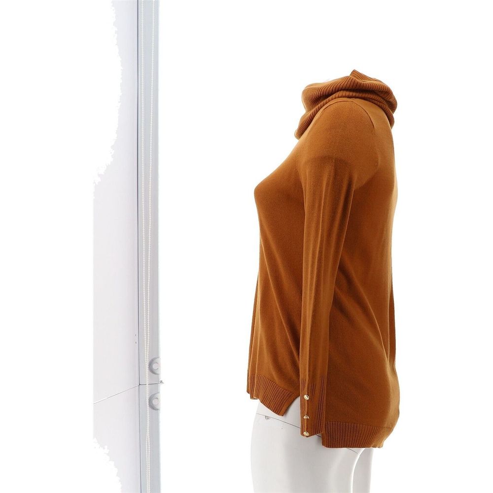 IMAN Comfy Chic Sweater Circle Scarf ROASTED PECAN 768134A - Picture 3 of 8